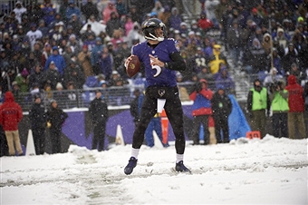 ravens vikings snow