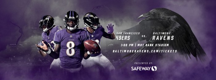 ravens vs 49ers